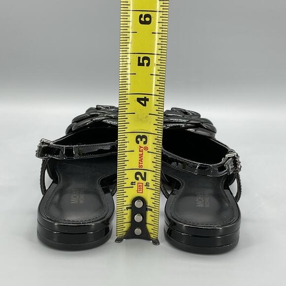 NEW Michael Kors Women’s Elodie Slingback Flats Black Size 5M - Picture 4 of 10